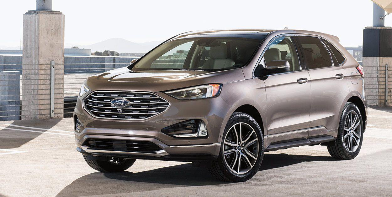 Ford Edge Dessert Gold