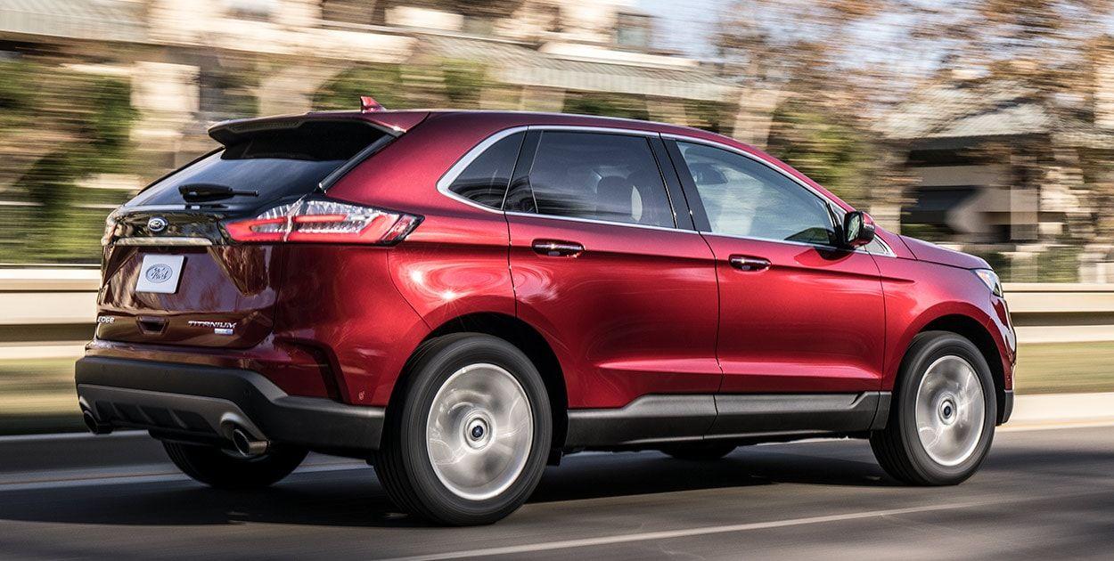 Red Ford Edge Suv 