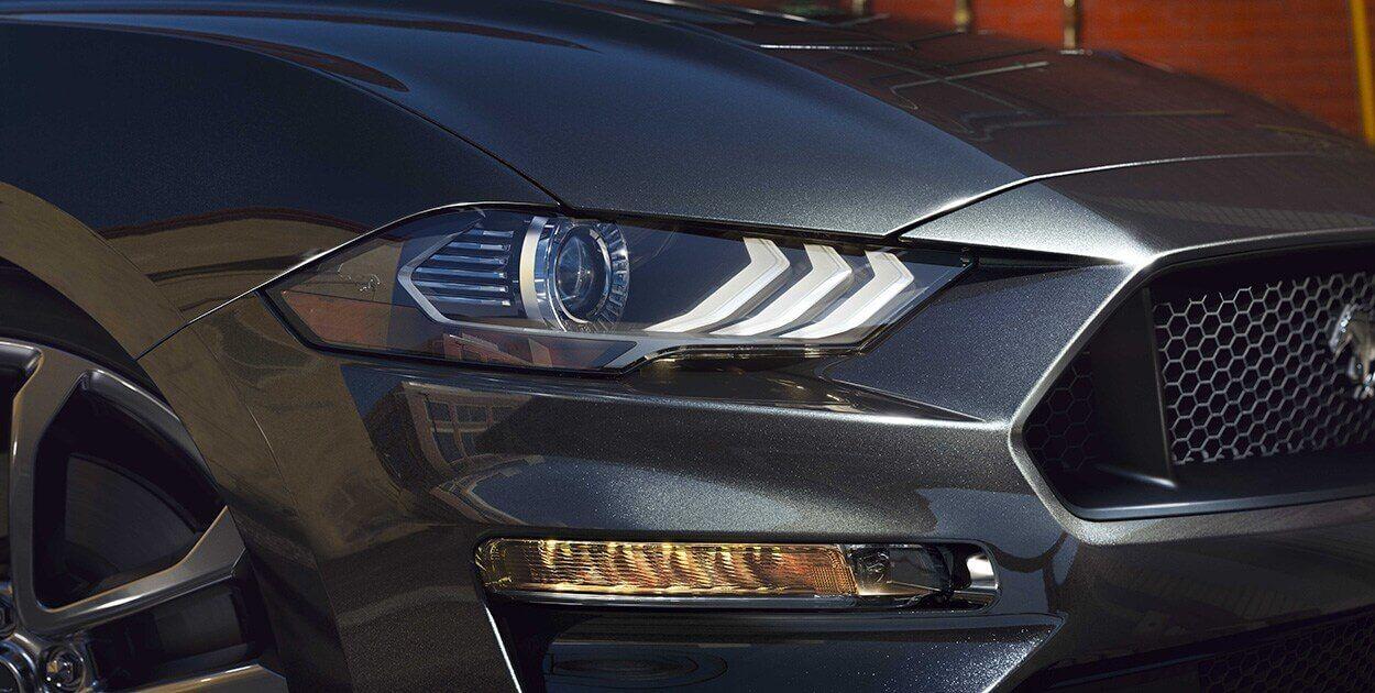 Black Ford Mustang