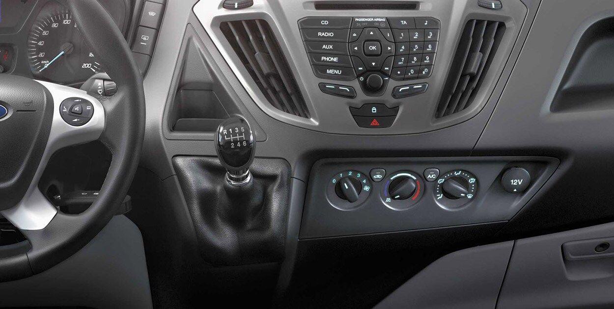 Ford Transit Custom Van Interior 