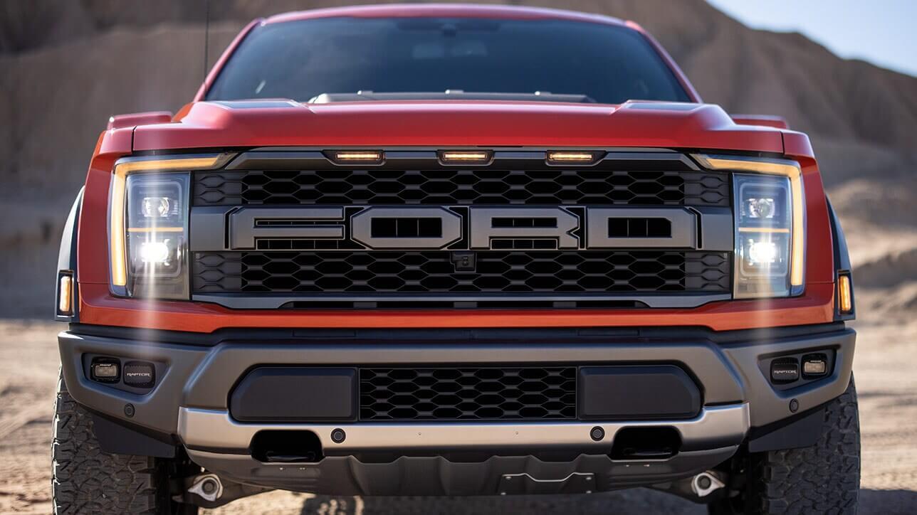 Ford Raptor Front View