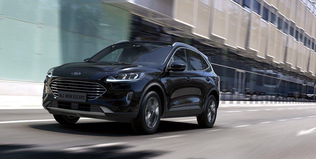 All New Black Ford Escape