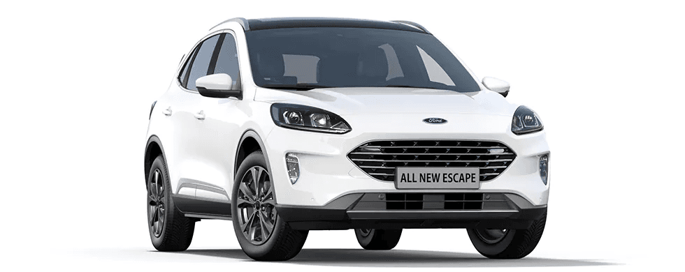White Ford Escape