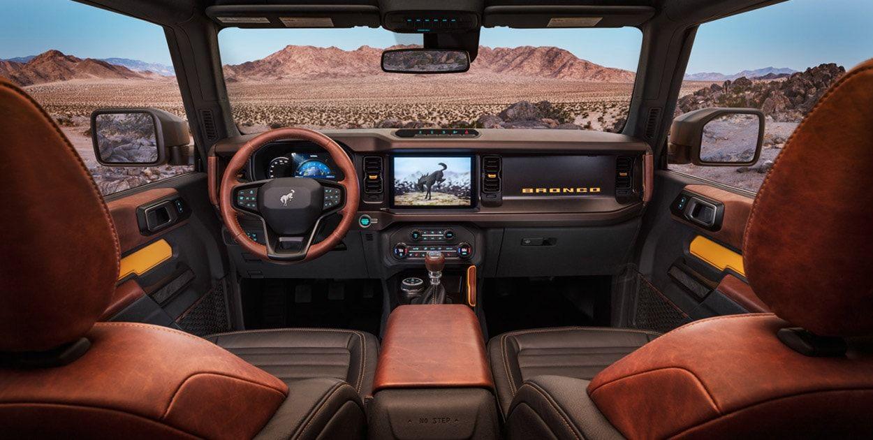Ford Bronco Interior Controls