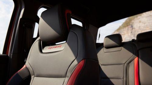 Front and rear performance seats