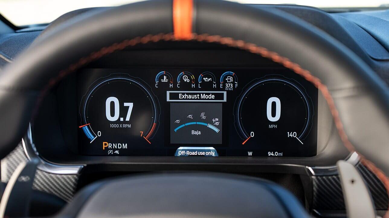 Ford F150 Raptor Speedometer