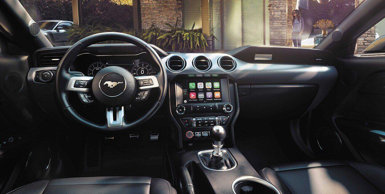 Ford Mustang Steering Wheel And Digital Display Controls
